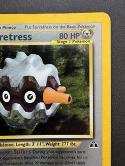 Pokemon TCG Forretress Holo Rare Card Neo Discovery Series 2/75 - Image 3