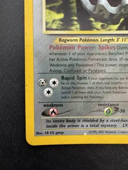 Pokemon TCG Forretress Holo Rare Card Neo Discovery Series 2/75 - Image 5