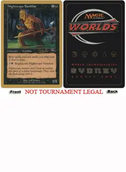 Nightscape Familiar (Carlos Romao - 2002) World Championship NM CARD ABUGames - Image 1