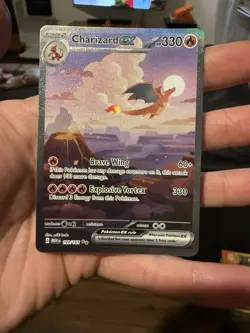 Pokemon TCG Charizard EX Scarlet & Violet 151 Card Sir 199/165 - Image 1