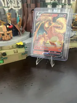 Pokemon TCG Crown Zenith Charizard v Ultra Rare Card 18/159 - Image 1