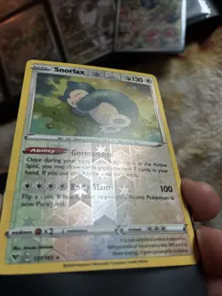 Pokemon TCG Snorlax 131/185 Swsh04 Vivid Voltage Reverse Holo Card - Image 3