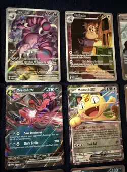 Pokemon Perfect Order 20 Card Lot! 5 Full Art (Auroras, Naveen) Meowth EX & More - Image 3