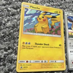 Pikachu SM206 Sun & Moon Ultra Rare Holo Promo Pokemon Card - Image 2