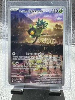 Teal Mask Ogerpon 123 Sv: Scarlet & Violet Promo Cards Holo - Image 1