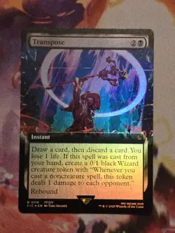 Transpose (Extended Art) Commander: Final Fantasy Foil - Image 1