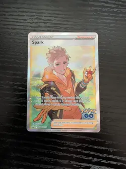 Spark Pokemon GO SWSH226 Full Art Black Star Promo NM Pokemon Card - Image 1