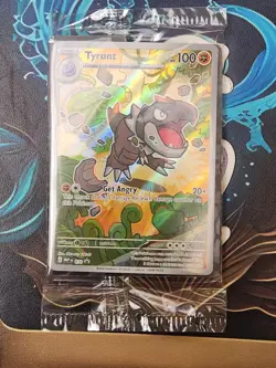 Tyrunt 070 Promo Card SEALED Prefect Order Etb Promo Full Art NM - Image 1