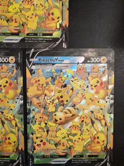 (3) JUMBO Pikachu V Union Card SWSH141 Oversized Promo Pokemon Celebrations 25th - Image 3
