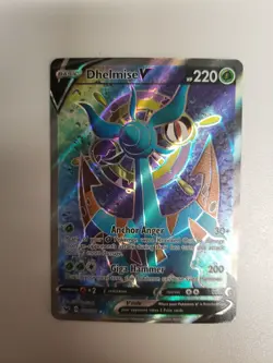 Dhelmise V - 187/202 - Pokemon Sword & Shield Base Set Full Art Rare Card NM - Image 1