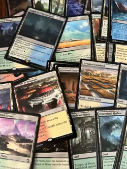 50 Lands MTG Rares - Magic the Gathering mixed Lot - Image 1