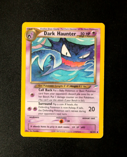 Pokemon Card TCG - Dark Haunter 36/105 - Neo Destiny - Uncommon - LP/MP ⭐ - Image 1