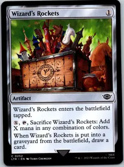 Magic The Gathering Wizard's Rockets 252 Lord Of The Rings - Image 1