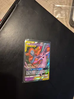 Espeon & Deoxys GX Holo Ultra Rare Card 72/236 Sm-Unified Minds - Image 3