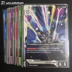 Gundam Card Game English Card Lot | 100+ Cards - Image 3