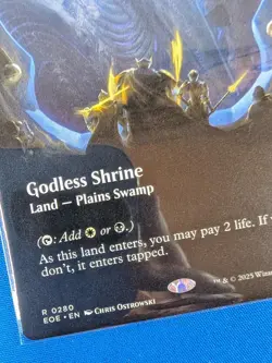 Godless Shrine (Borderless) Edge of Eternities Regular - Image 2