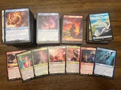 Lot of 400 English Magic: Final Fantasy Common & Uncommons Foils and Rares Bulk - Image 1