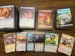 Lot of 400 English Magic: Final Fantasy Common & Uncommons Foils and Rares Bulk - Image 2