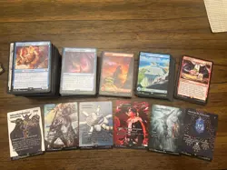 Lot of 400 English Magic: Final Fantasy Common & Uncommons Foils and Rares Bulk - Image 3