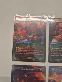 MTG - BILBO'S BIRTHDAY PARTY - FOIL - NEAR COMPLETE SCENE - LORD OF THE RINGS - Image 2