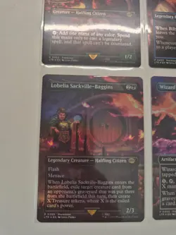 MTG - BILBO'S BIRTHDAY PARTY - FOIL - NEAR COMPLETE SCENE - LORD OF THE RINGS - Image 4
