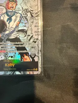 EB04-044 Koby SR Alt Art Manga Adventure on Kami’s Island One Piece TCG English - Image 3