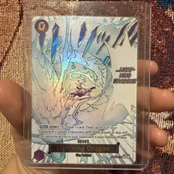 One Piece TCG OP15-EB04 Lightning Dragon Alternate Art English Mint Condition - Image 1