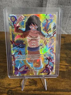 ENG One Piece CCG – Monkey.D.Luffy (OP09-119) SEC NM/M Pack Fresh - Image 1