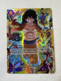ENG One Piece CCG – Monkey.D.Luffy (OP09-119) SEC NM/M Pack Fresh - Image 2