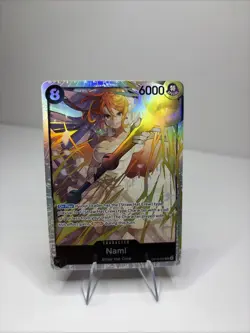 Nami OP15-086 SR Adventure on Kami's Island One Piece TCG EN NM - Image 1