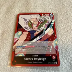 One Piece Silvers Rayleigh (OP12-001/156) OP12 Legacy of the Master NM - Image 1