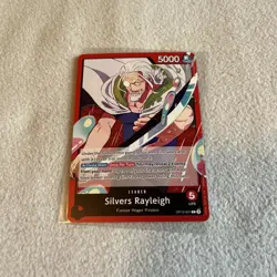 One Piece Silvers Rayleigh (OP12-001/156) OP12 Legacy of the Master NM - Image 2