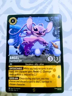 Disney Lorcana Angel - Experiment 624 191/204 Legendary Winterspell NM / NP - Image 2