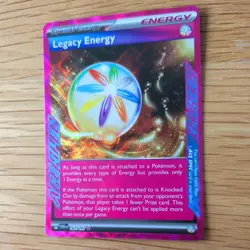 LEGACY ENERGY 167/167 POKEMON CARD (TWILIGHT MASQUERADE SET) ACE SPEC HOLO - Image 4