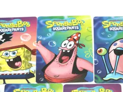 Round 1 Arcade SpongeBob Square Pants Rare Gary Coin Pusher Game 5 Cards C46 - Image 3
