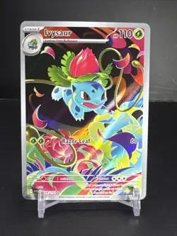 Pokemon TCG Ivysaur Mega Evolution Reverse Holo Card 134/132 - Image 1