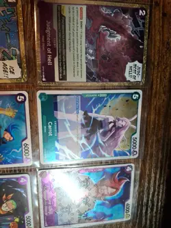 One Piece TCG Card Lot Of 6 Cards As Pictured **Combine Ship ** - Image 4