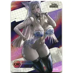 Goddess Story Waifu Card Lucky Goddess 2 KDA Ahri OR-09 Apex Legends - Image 1