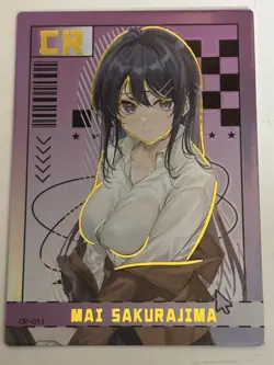 MAI SAKURAJIMA CR CR-011 Goddess of Power Goddess Story Anime Collectible Card - Image 1