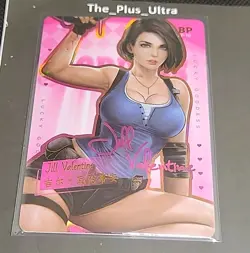 Jill Valentine Resident Evil BP Thick Card Lucky Goddess Story 2 Waifu Card - Image 1