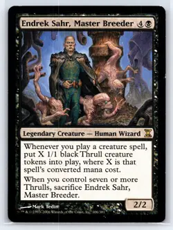 MTG Time Spiral Regular Rare Endrek Sahr, Master Breeder 106/301 - Image 1
