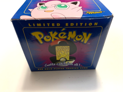 🔥 Pokemon - 1999 Burger King 23k gold plated trading card - #39 Jigglypuff - Image 2