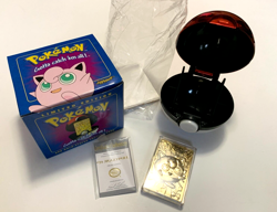 🔥 Pokemon - 1999 Burger King 23k gold plated trading card - #39 Jigglypuff - Image 4