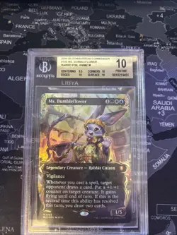 Ms. Bumbleflower Raised Foil Magic the Gathering Card M0103 BGS 10 - Image 1
