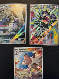 Pokemon TCG: Scarlet And Violet 3 Card IR Lot - Image 1