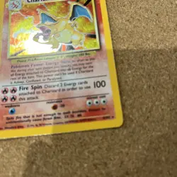 Pokemon TCG Charizard Base Set Holo Rare Card 4/102 Excellent Condition - Image 3