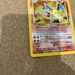 Pokemon TCG Charizard Base Set Holo Rare Card 4/102 Excellent Condition - Image 4