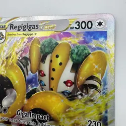 Pokemon TCG Regigigas VSTAR 114/159 SWSH Crown Zenith Half Art Card Near Mint - Image 4
