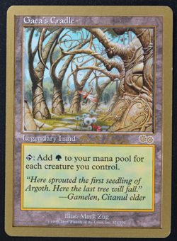 Gaea's Cradle WCD 1999 Matt Linde MTG Reserved List Magic Card - Image 1