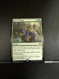 Force of Vigor Modern Horizons Regular - Card Is Curved - Image 1